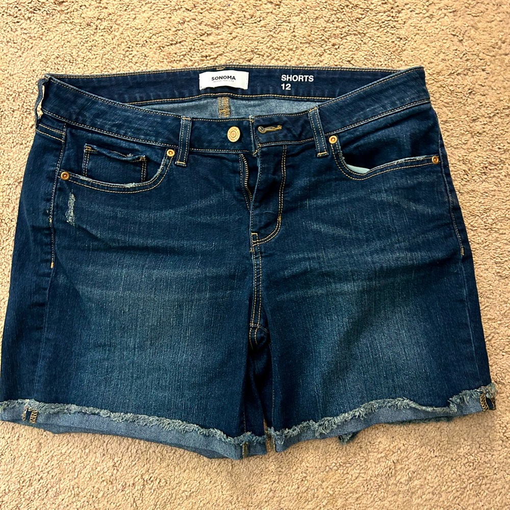 Jean shorts
